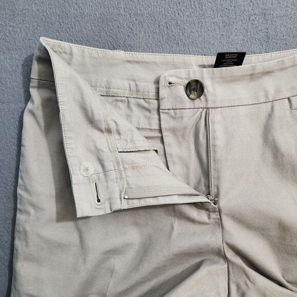 Ann Taylor Women 10 Brown Signature Cuffed Pants - Picture 4 of 10